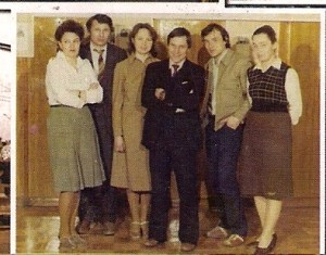 Савельев и его лаборатория