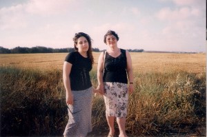 1999г. Израиль кибуц по дороге к морю