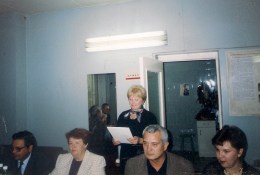 16 сентября 1999г выступает Николаева Л.А.