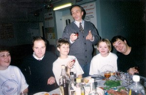 1999 декабрь поздравление от донорского отдела - Упоров В.И. 