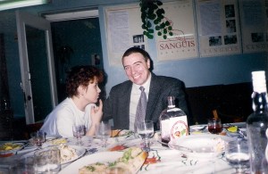 1999 декабрь Илья Семенов на юбилее отдела АСУ 